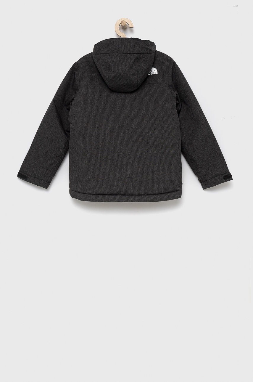 

Дитяча куртка The North Face колір сірий