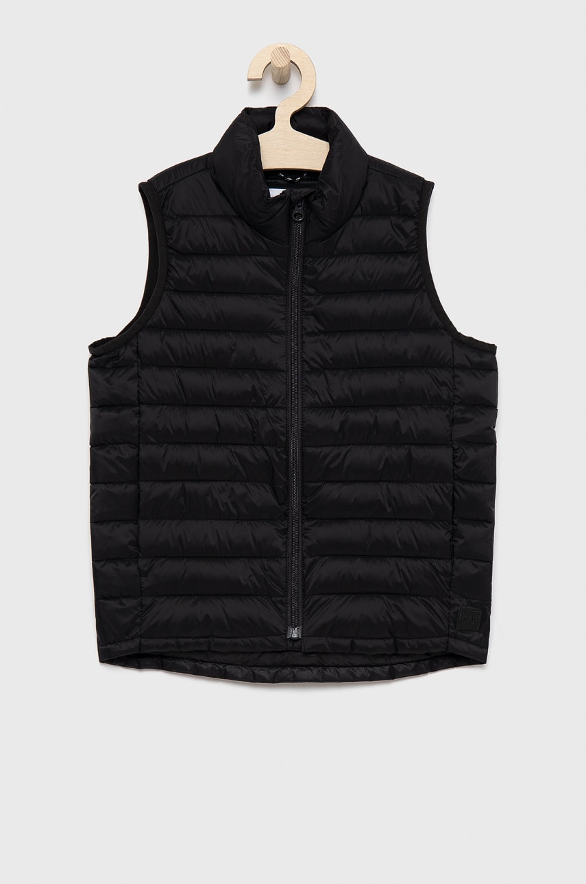 Gap vestă copii culoarea negru