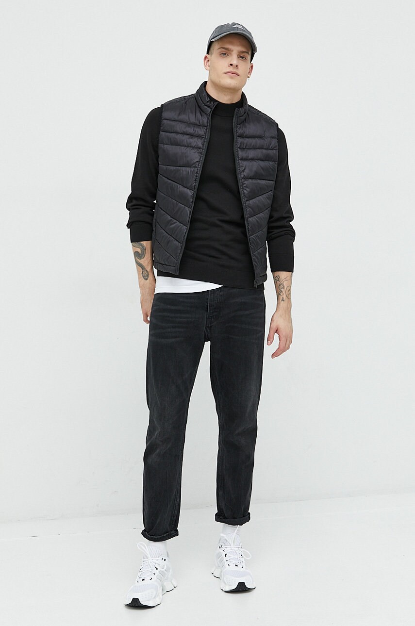 

Безрукавка Produkt by Jack & Jones мужская цвет чёрный переходной