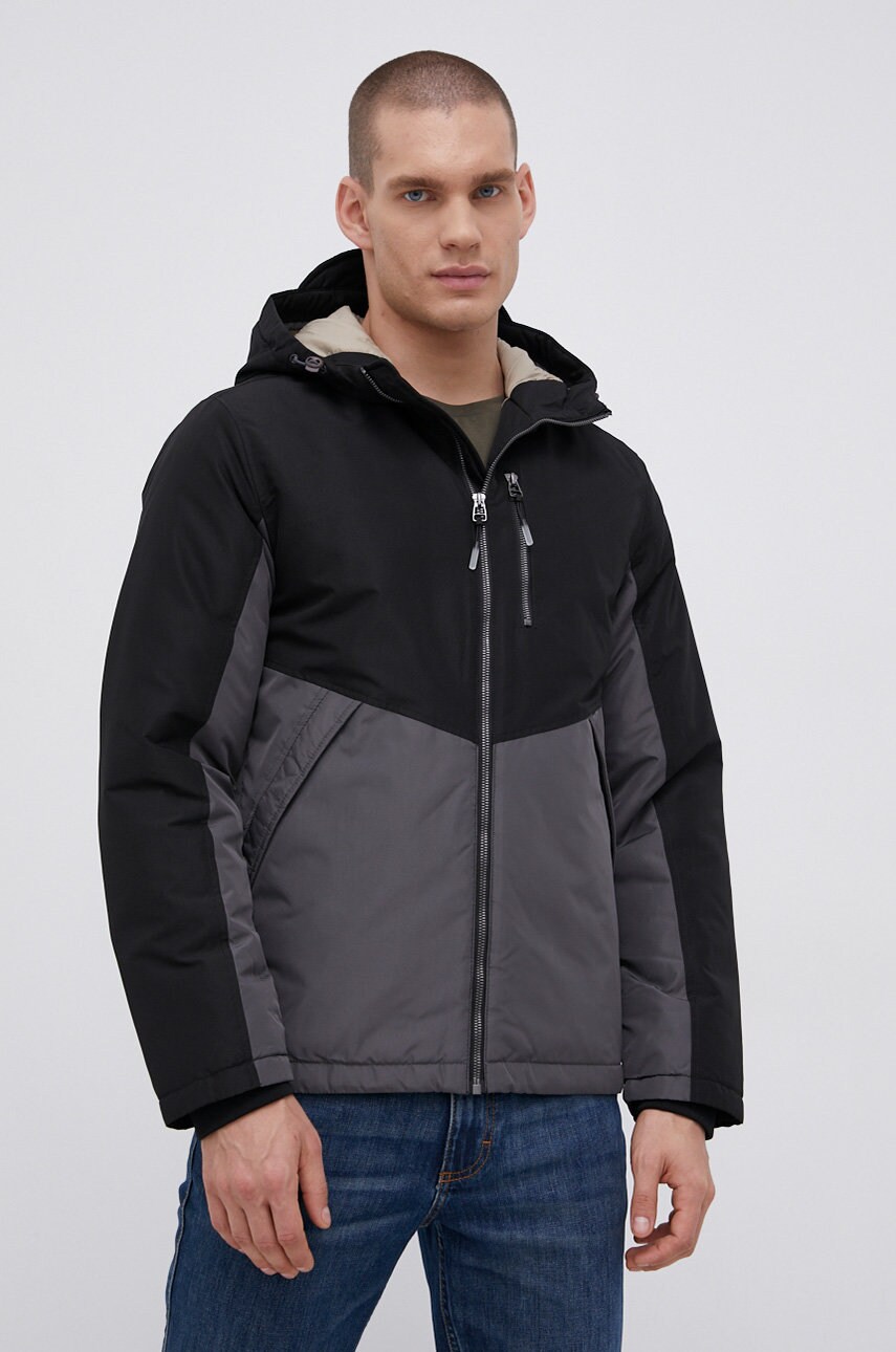 

Яке Produkt by Jack & Jones мъжко в черно с преходна изолация, Черен