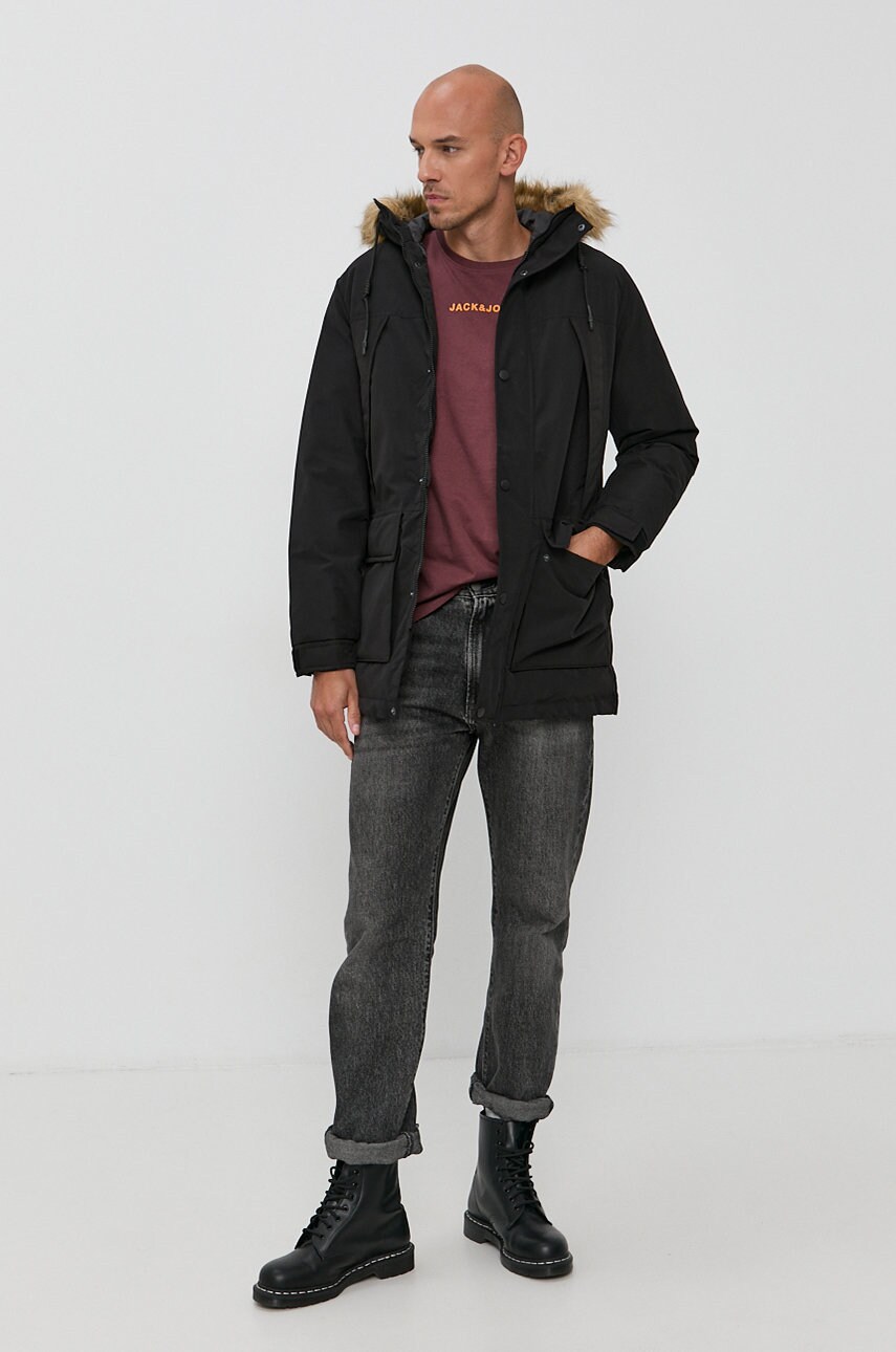 

Куртка Produkt by Jack & Jones мужская цвет чёрный переходная