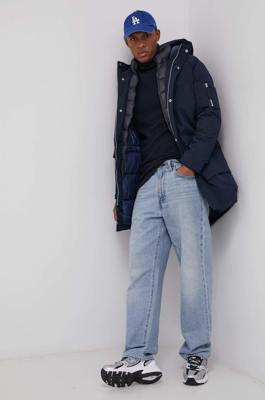 

Куртка Jack & Jones цвет синий зимняя
