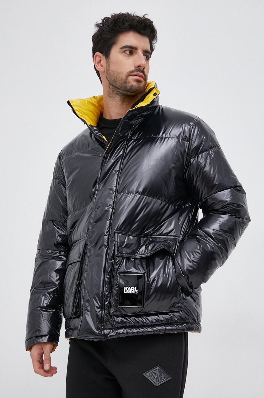 Karl lagerfeld - geaca de puf cu doua fete