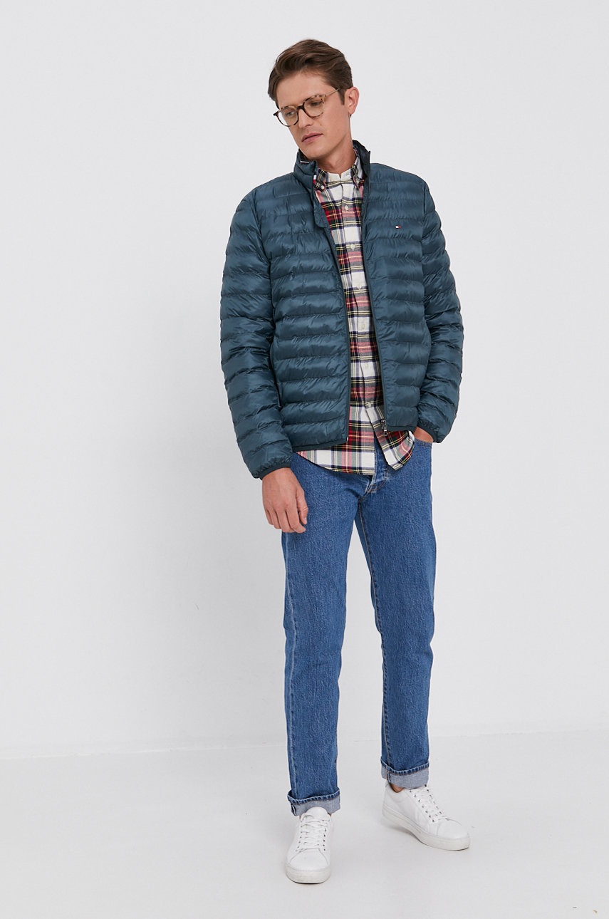 

Куртка Tommy Hilfiger мужская цвет синий зимняя