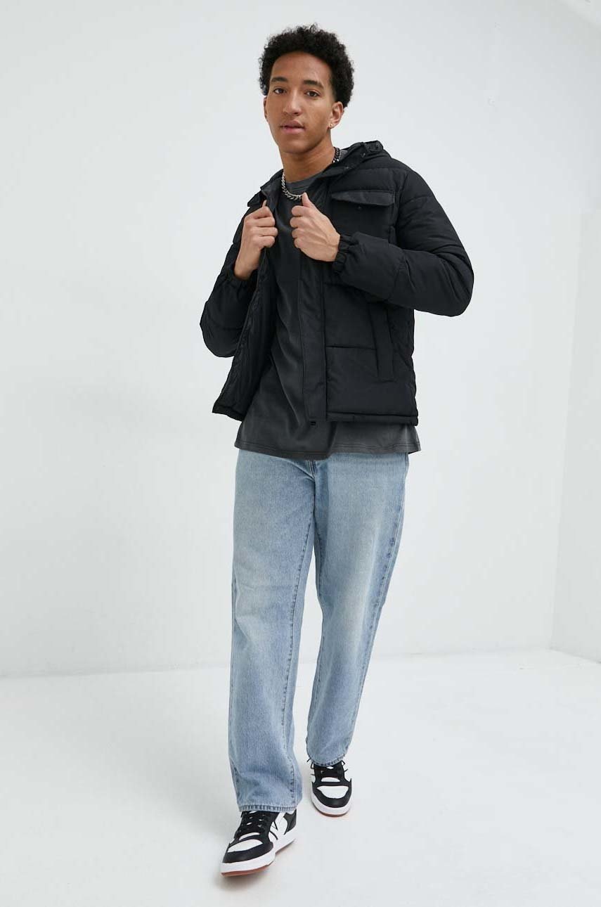 

Куртка Produkt by Jack & Jones мужская цвет чёрный зимняя