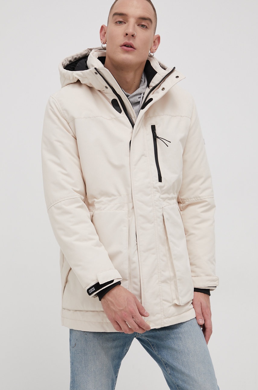 

Куртка Tommy Jeans чоловіча колір прозорий зимова