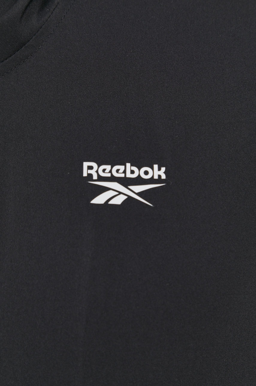 Μπουφάν Reebok ID TRAIN ανδρικό, χρώμα: μαύρο FP9172.100038788 φωτογραφία