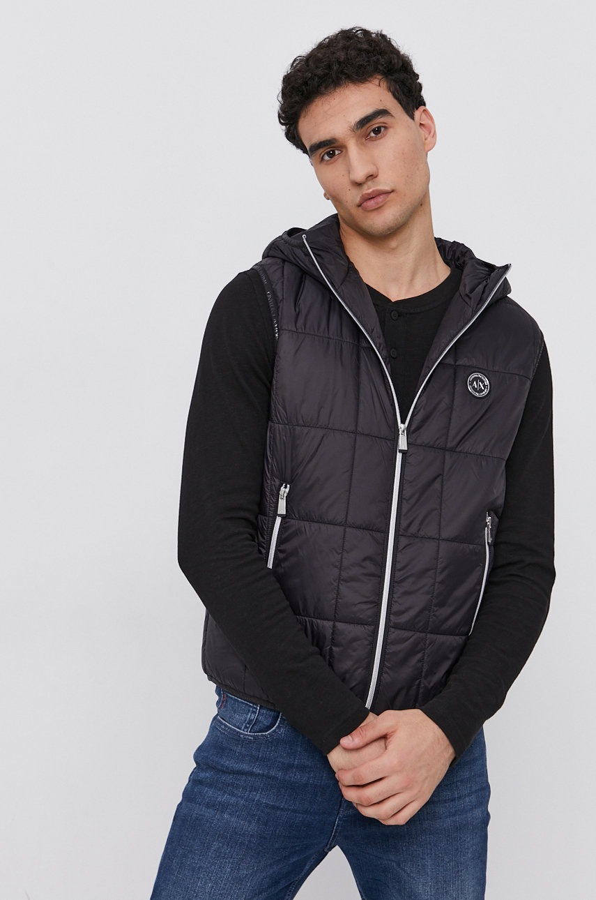 

Куртка Armani Exchange мужская цвет чёрный зимняя