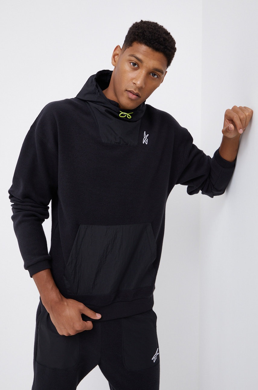 

Куртка Reebok GT5779 мужская цвет чёрный переходная