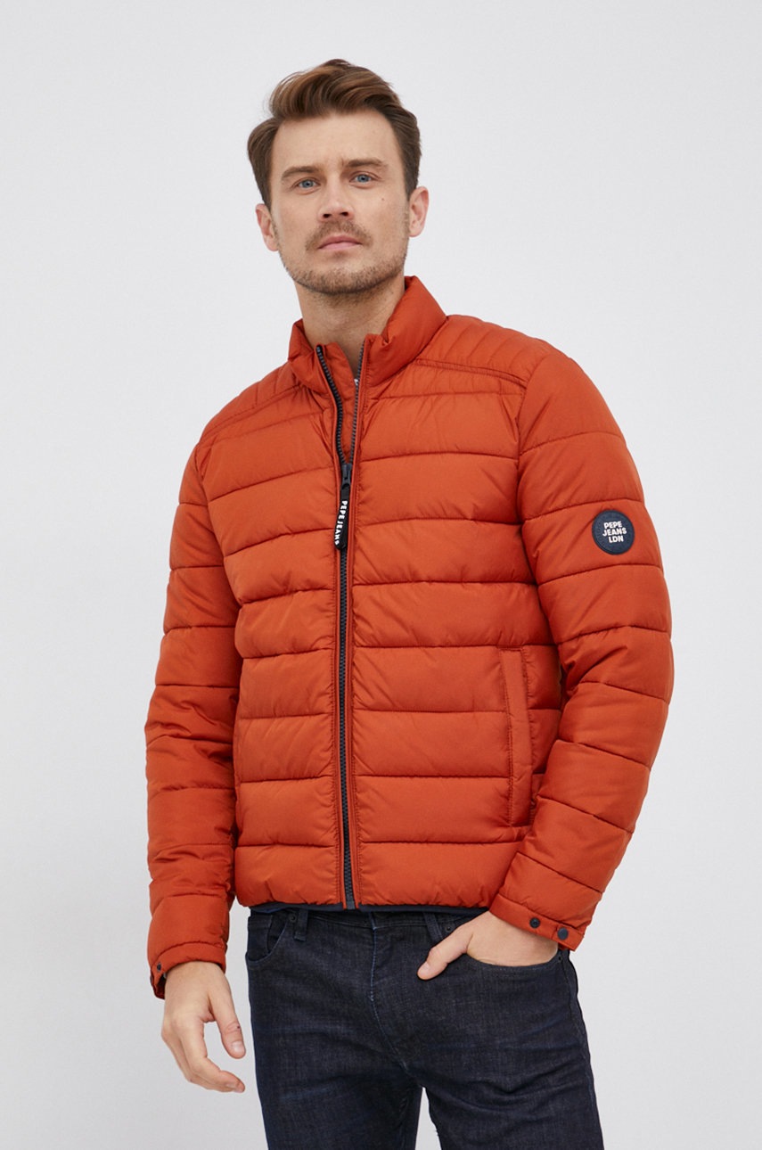 

Pepe Jeans - Джинсово яке Henrich, Оранжев
