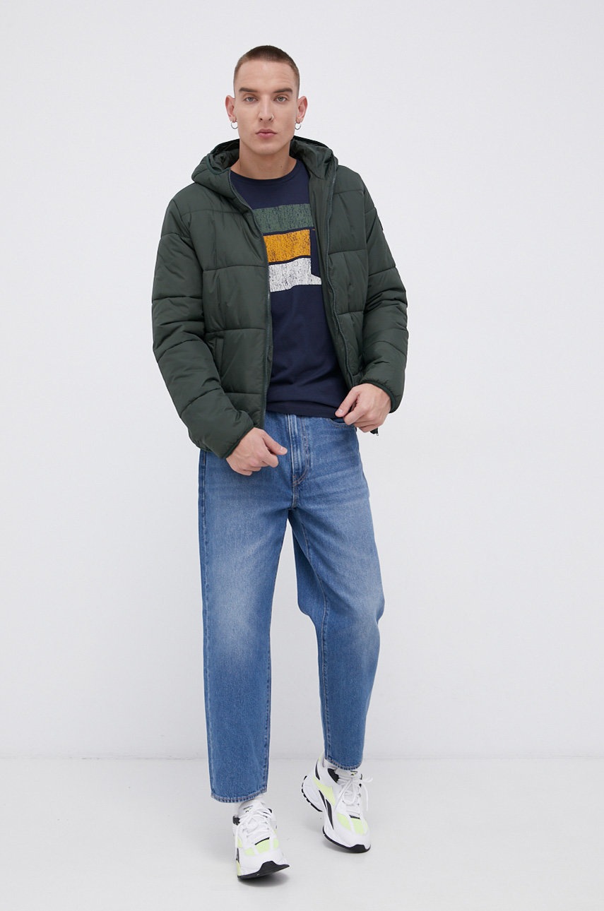 

Куртка Wrangler чоловіча колір зелений зимова