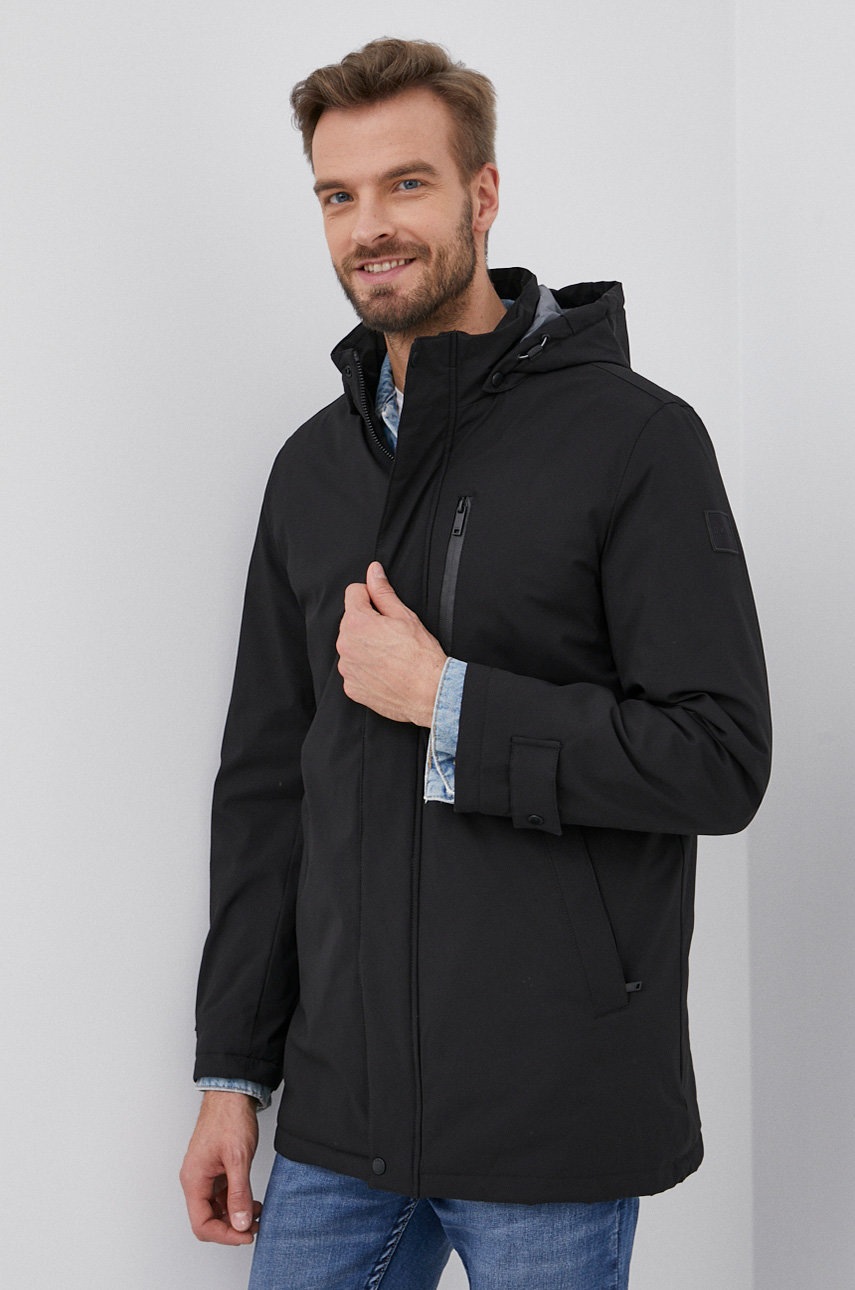 

Куртка Dkny колір чорний зимова