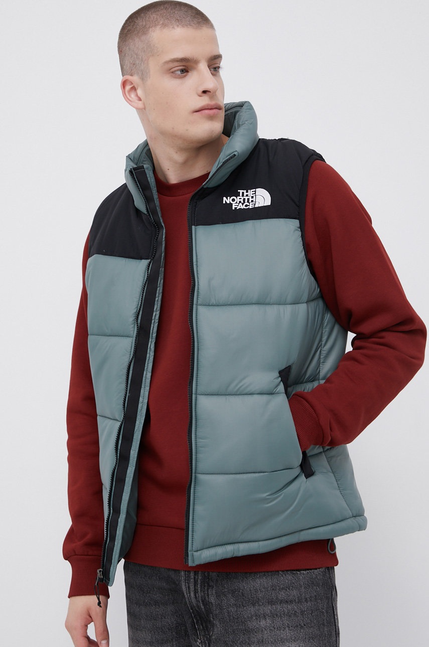 

Елек The North Face мъжки в зелено със зимна изолация, Зелен