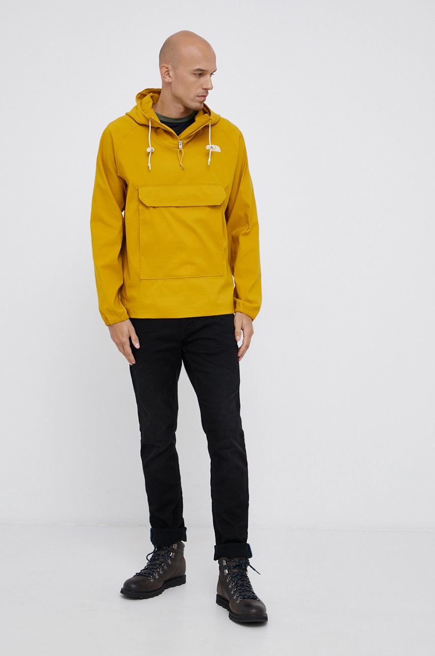 

Куртка The North Face мужская цвет жёлтый переходная