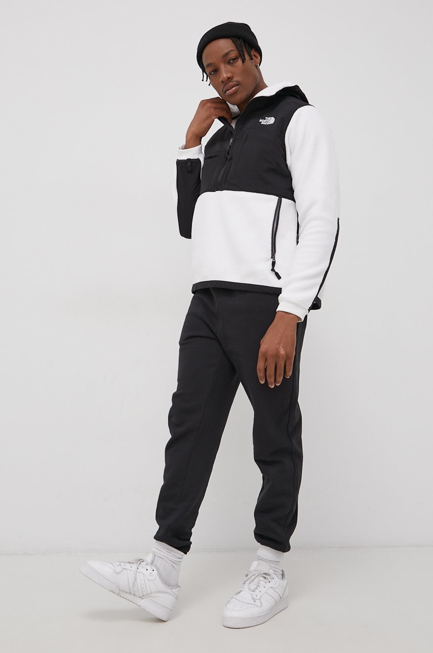 

Куртка The North Face чоловіча колір білий перехідна