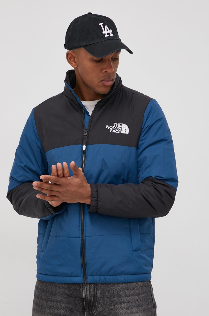 

Яке The North Face в тъмносиньо с преходна изолация, Тъмносин
