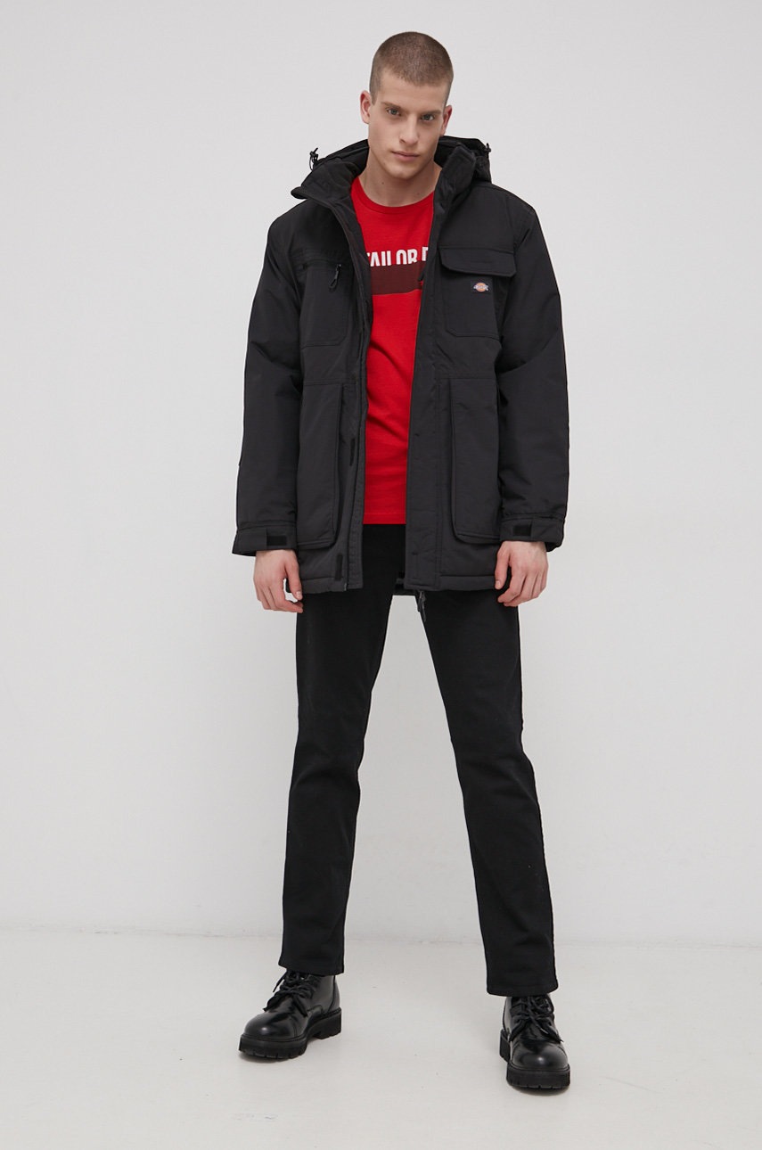 

Куртка Dickies цвет чёрный зимняя