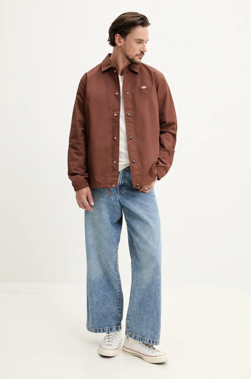 Куртка Dickies мужская цвет коричневый переходная Куртка Dickies мужская цвет коричневый переходная
