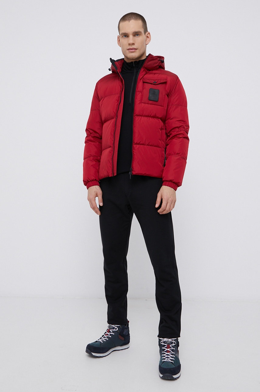 

Пуховая куртка RefrigiWear мужская цвет красный зимняя