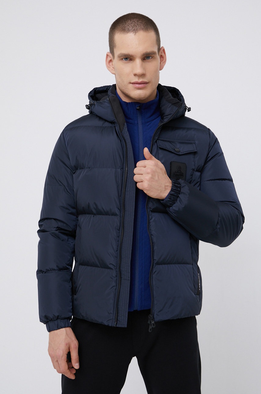 

Пуховая куртка RefrigiWear мужская цвет синий зимняя