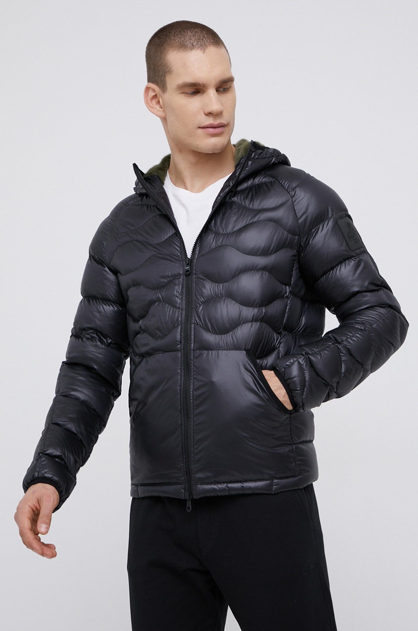

Пухено яке RefrigiWear мъжко в черно със зимна изолация, Черен