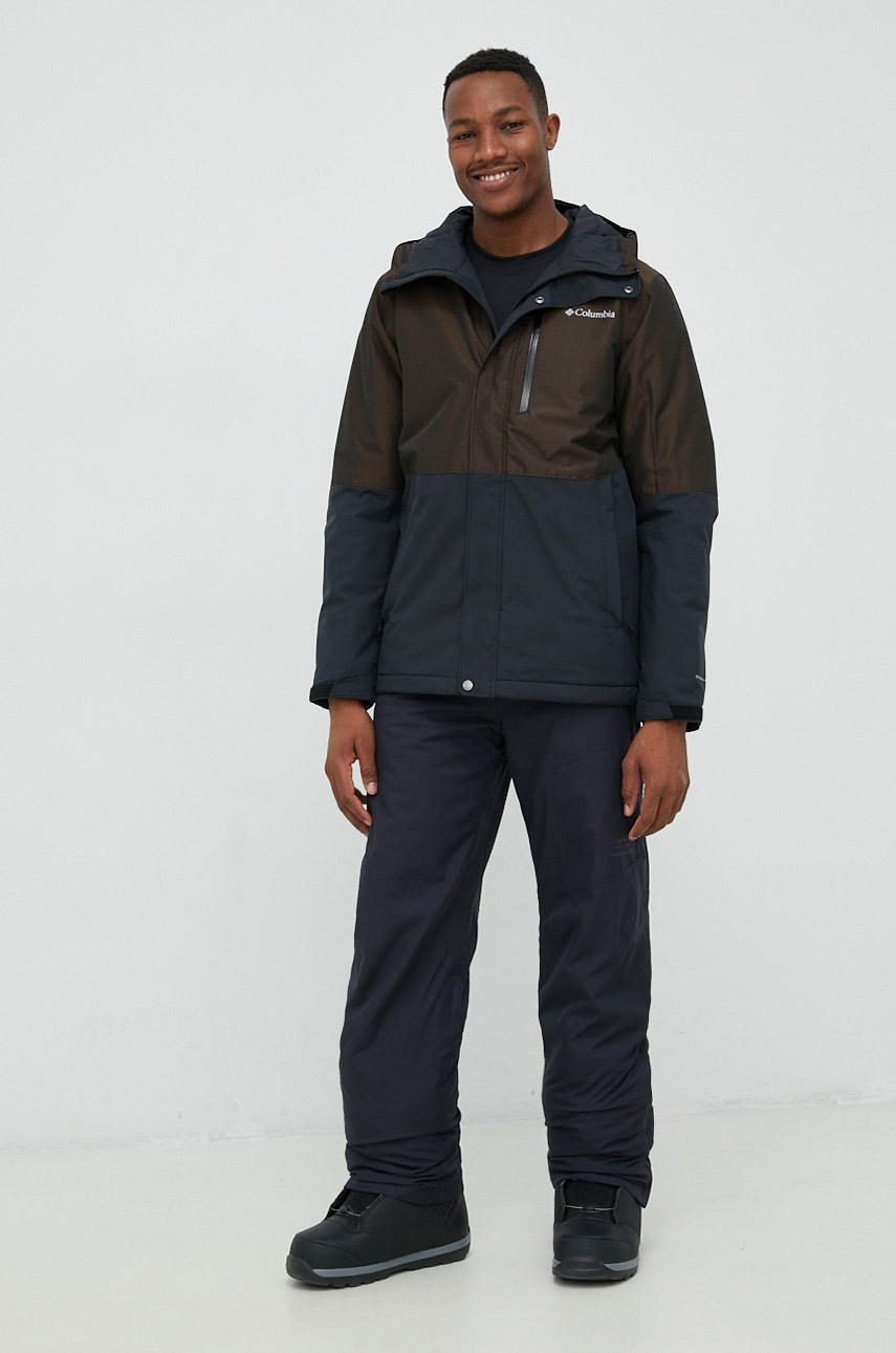 

Лыжная куртка Columbia Winter District цвет чёрный gore-tex