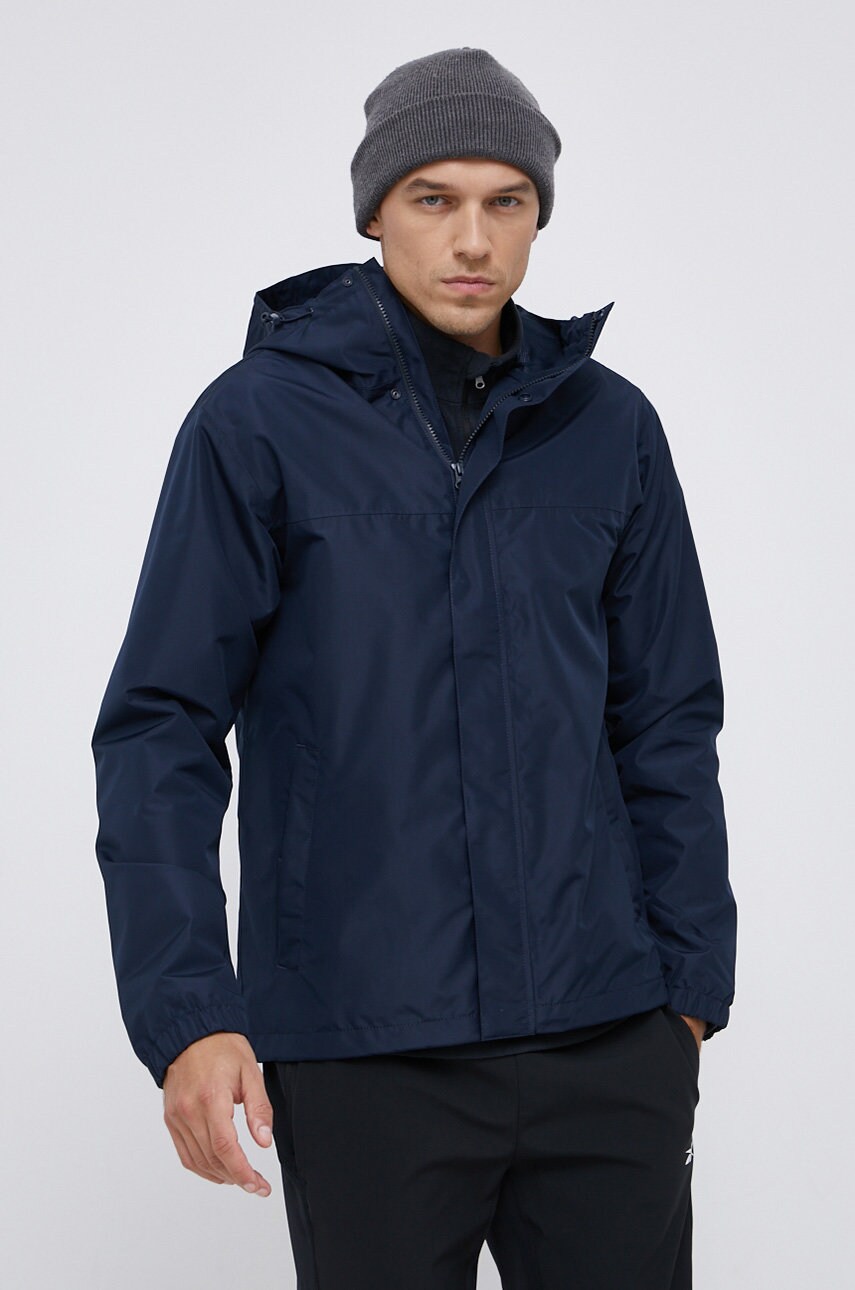 Helly hansen geacă bărbați, culoarea albastru marin, de tranzitie