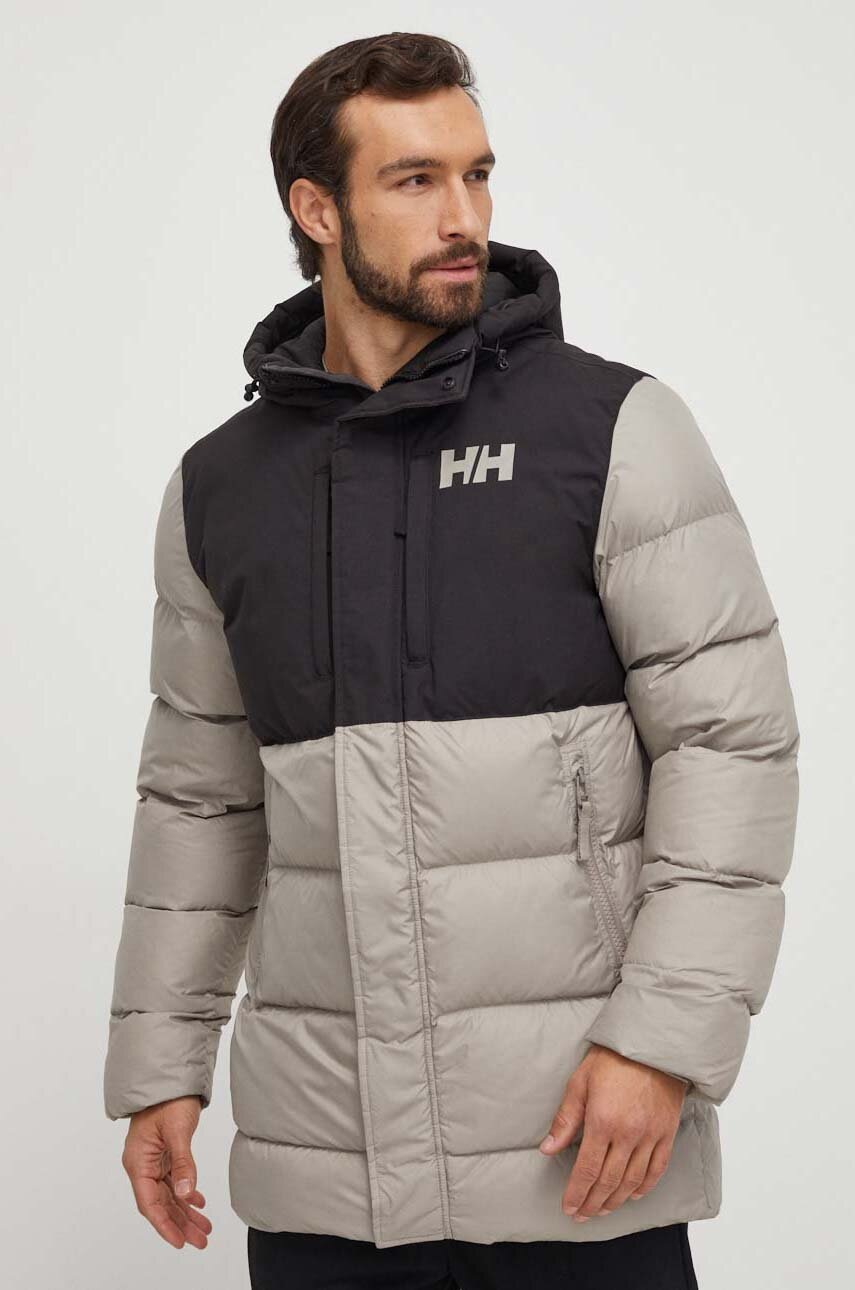 Helly Hansen geacă sport ACTIVE PUFFY LONG JACKET culoarea bej 53522