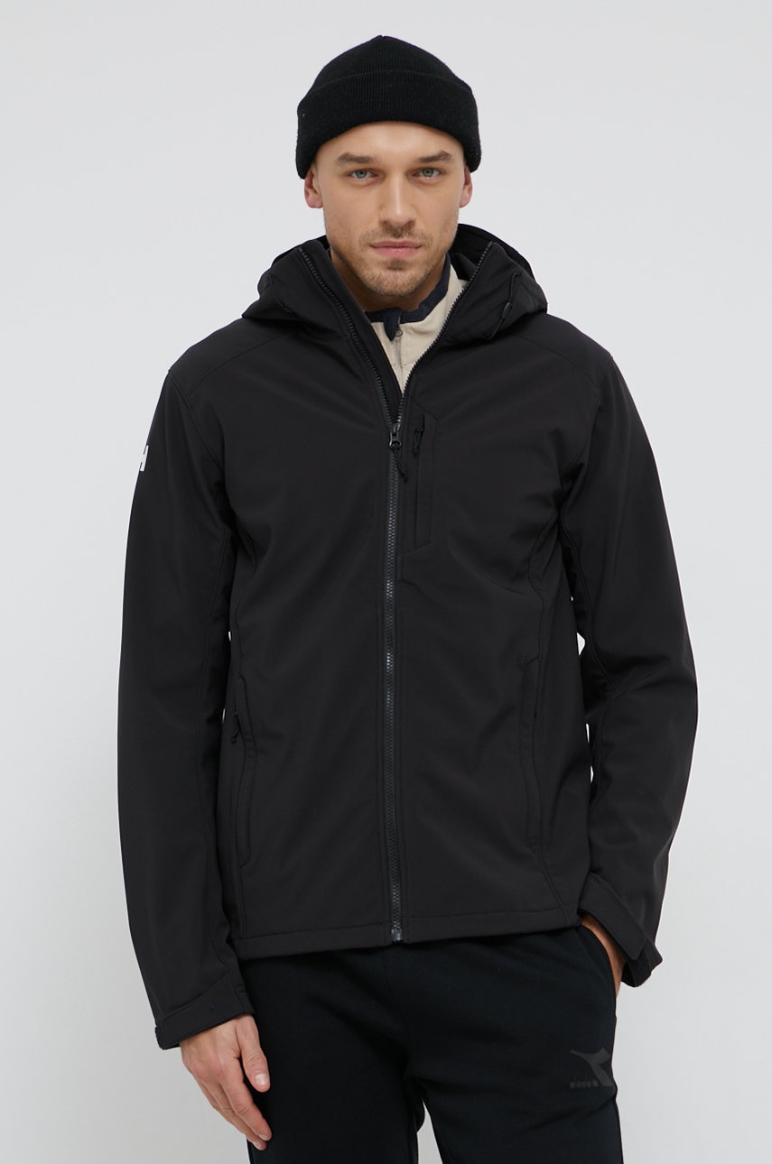 

Яке Helly Hansen мъжко в черно с преходна изолация, Черен