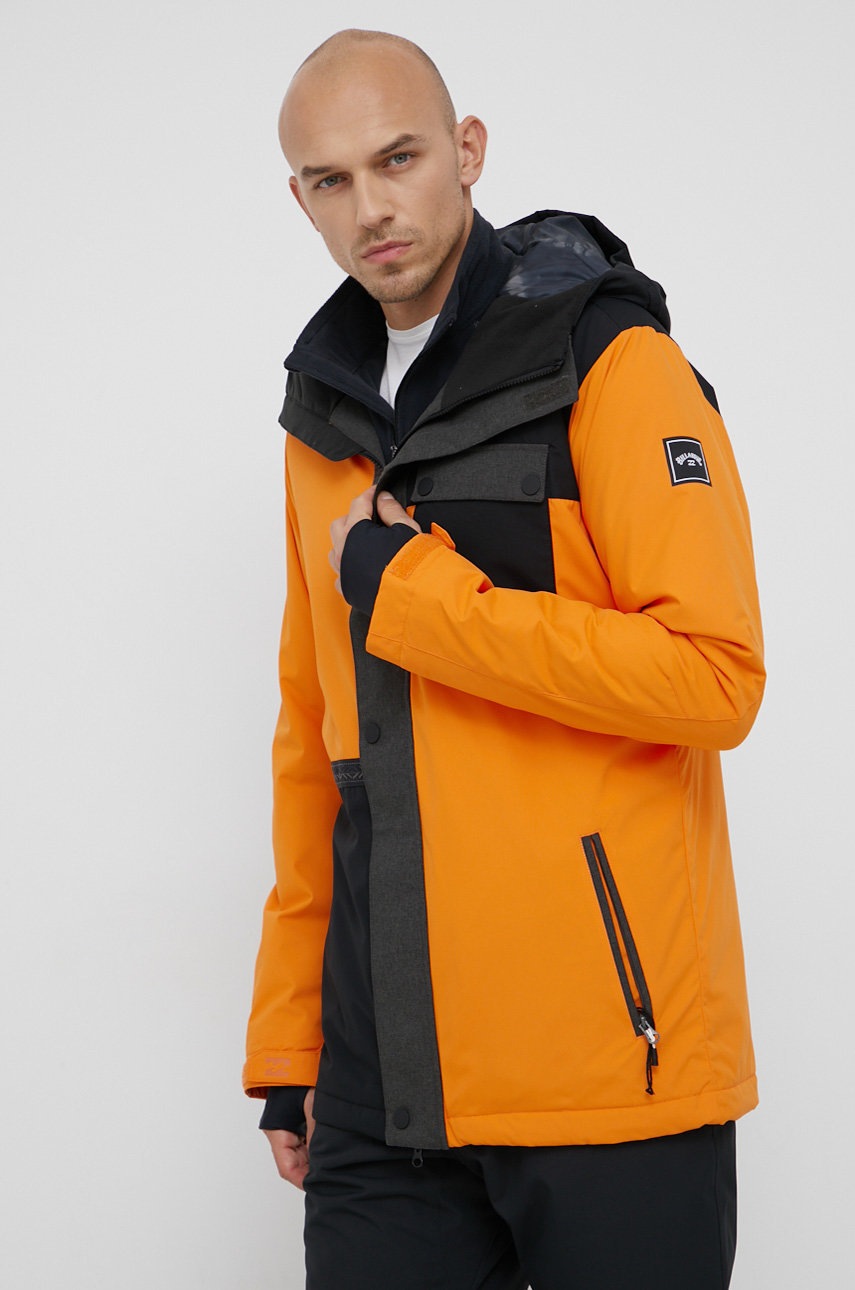 

Яке Billabong мъжко в оранжево, Оранжев