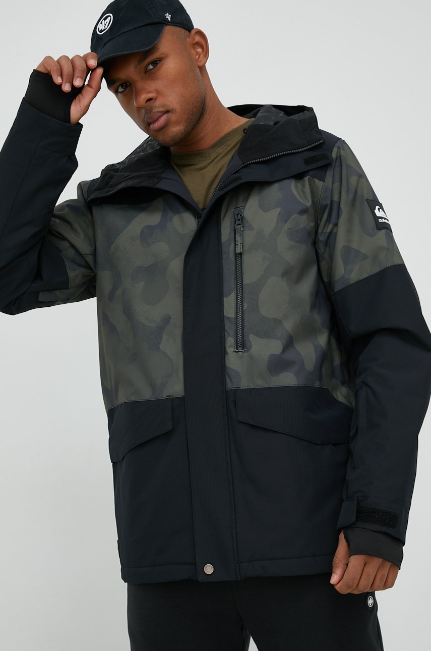 

Яке Quiksilver Mission в черно, Черен