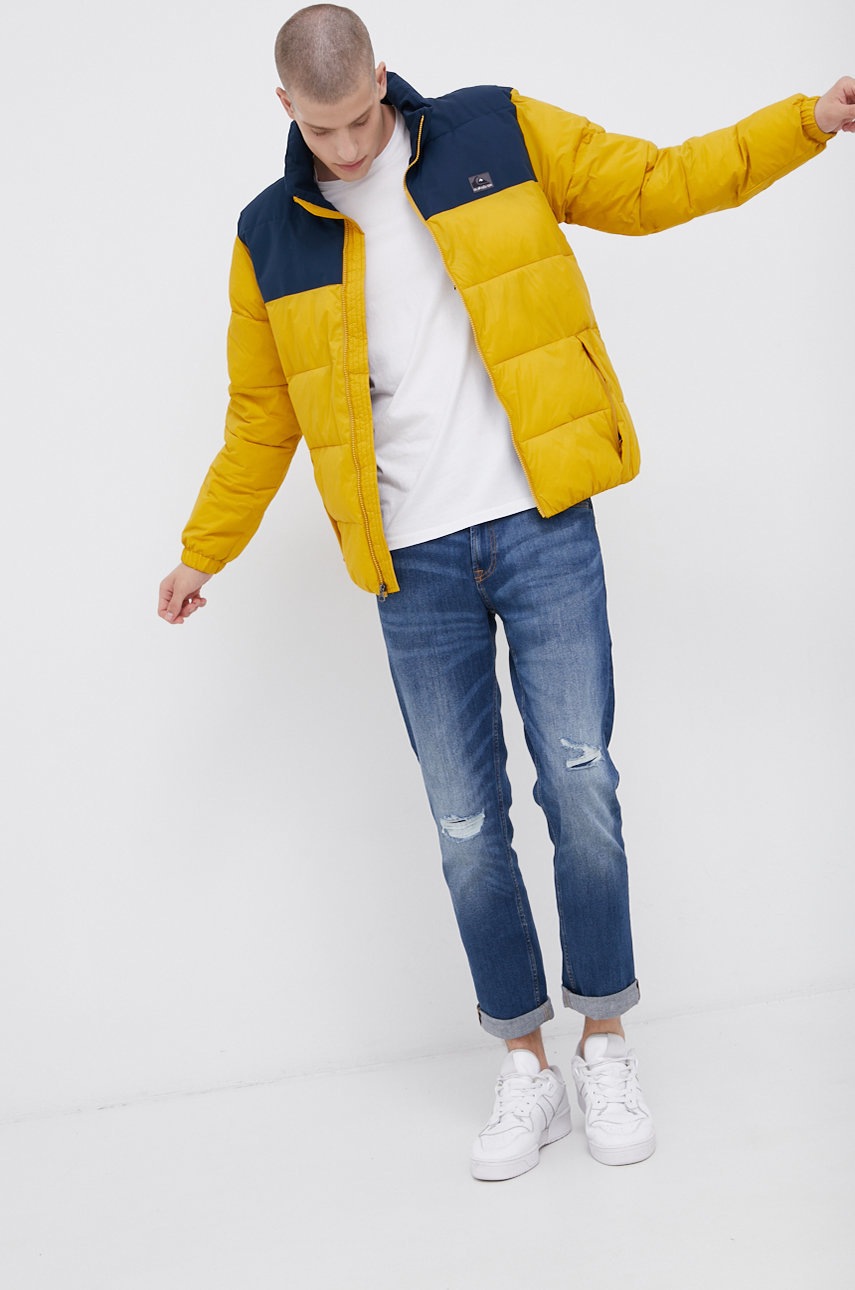 

Куртка Quiksilver мужская цвет жёлтый зимняя