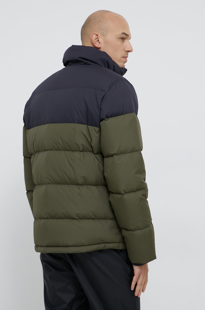 

Спортивная пуховая куртка Jack Wolfskin 365 Fearless цвет зелёный зимняя