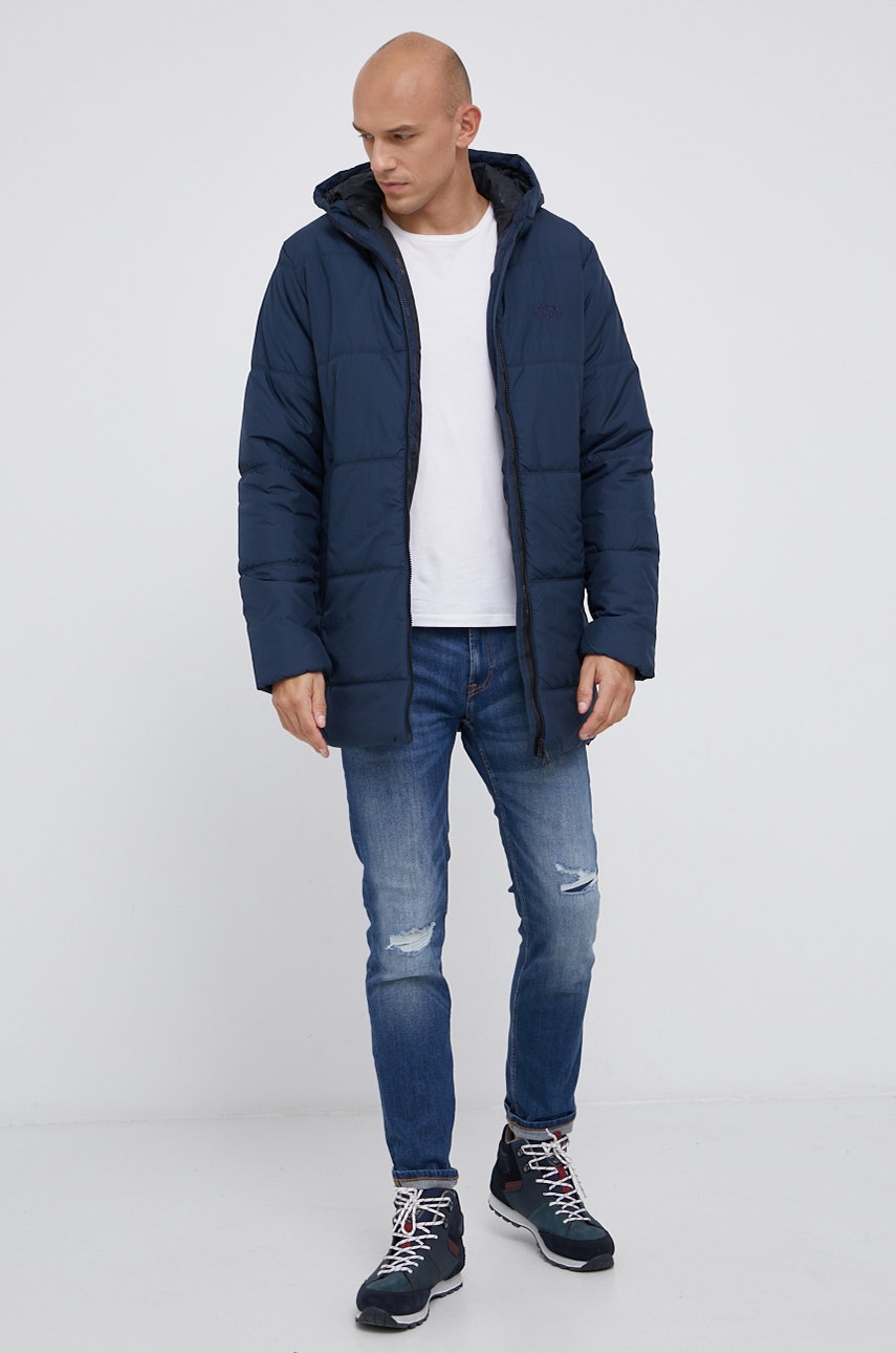 

Спортивная куртка Jack Wolfskin North York цвет синий зимняя