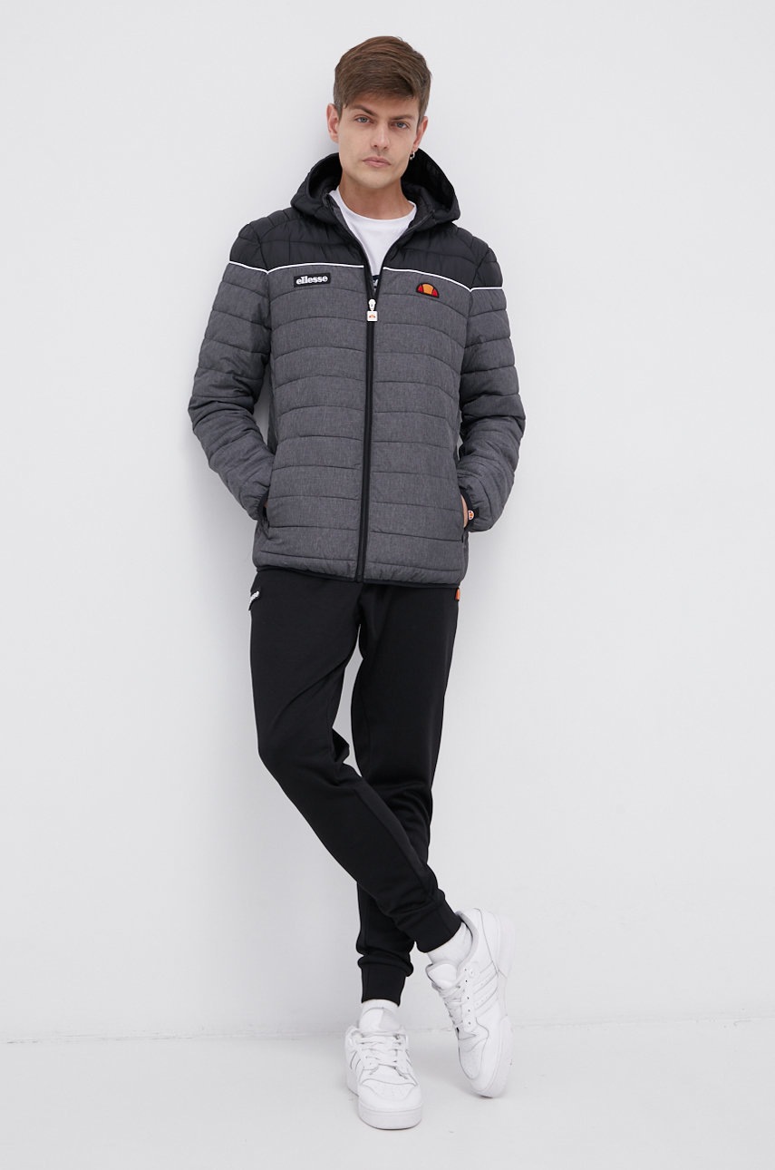

Куртка Ellesse чоловіча колір сірий перехідна