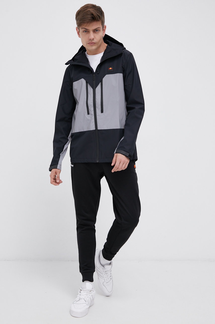 

Куртка Ellesse чоловіча колір чорний перехідна