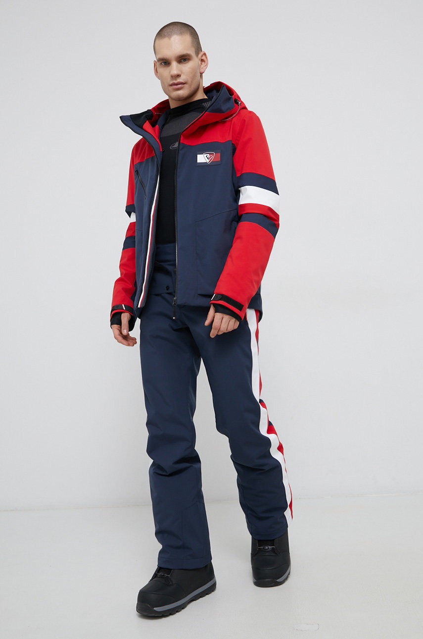 Rossignol geacă x tommy hilfiger bărbați, culoarea albastru marin