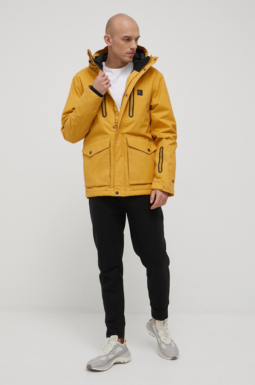 

Куртка Rip Curl Palmer чоловіча колір жовтий