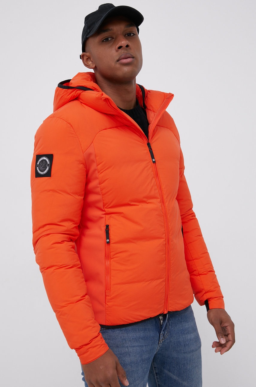 

Пухено яке Superdry мъжко в оранжево със зимна изолация, Оранжев