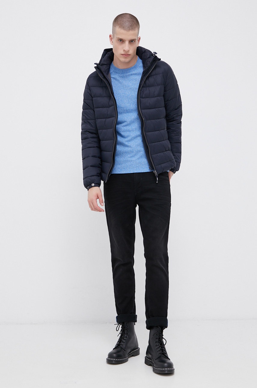 

Куртка Superdry мужская цвет синий зимняя