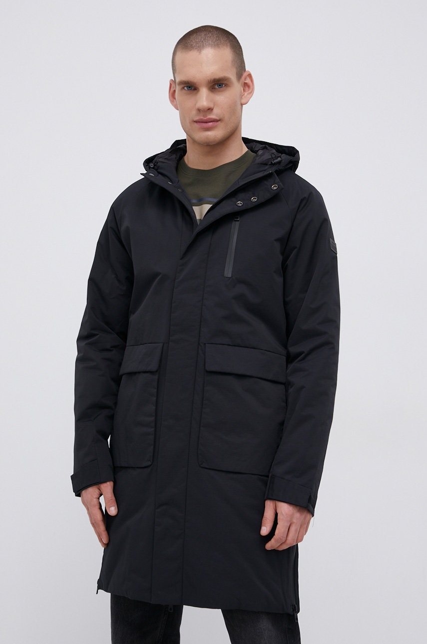 

Яке !SOLID мъжко в черно с преходна изолация, Черен