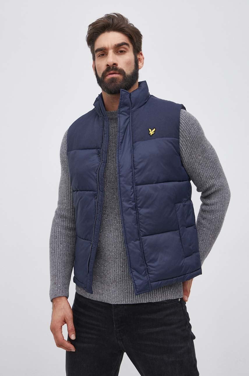 

Елек Lyle & Scott мъжки в тъмносиньо със зимна изолация, Тъмносин