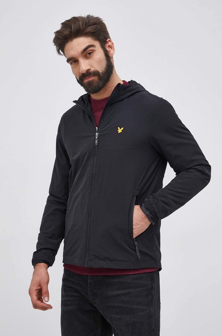 

Яке Lyle & Scott мъжко в черно с преходна изолация, Черен