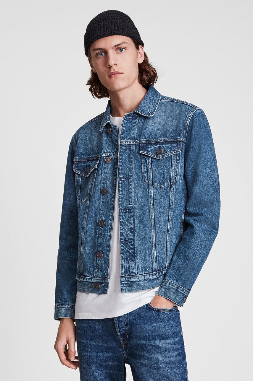 

Джинсова куртка AllSaints чоловіча перехідна