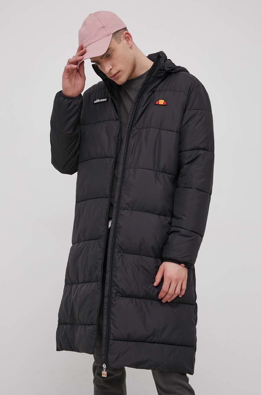 

Куртка Ellesse чоловіча колір чорний зимова