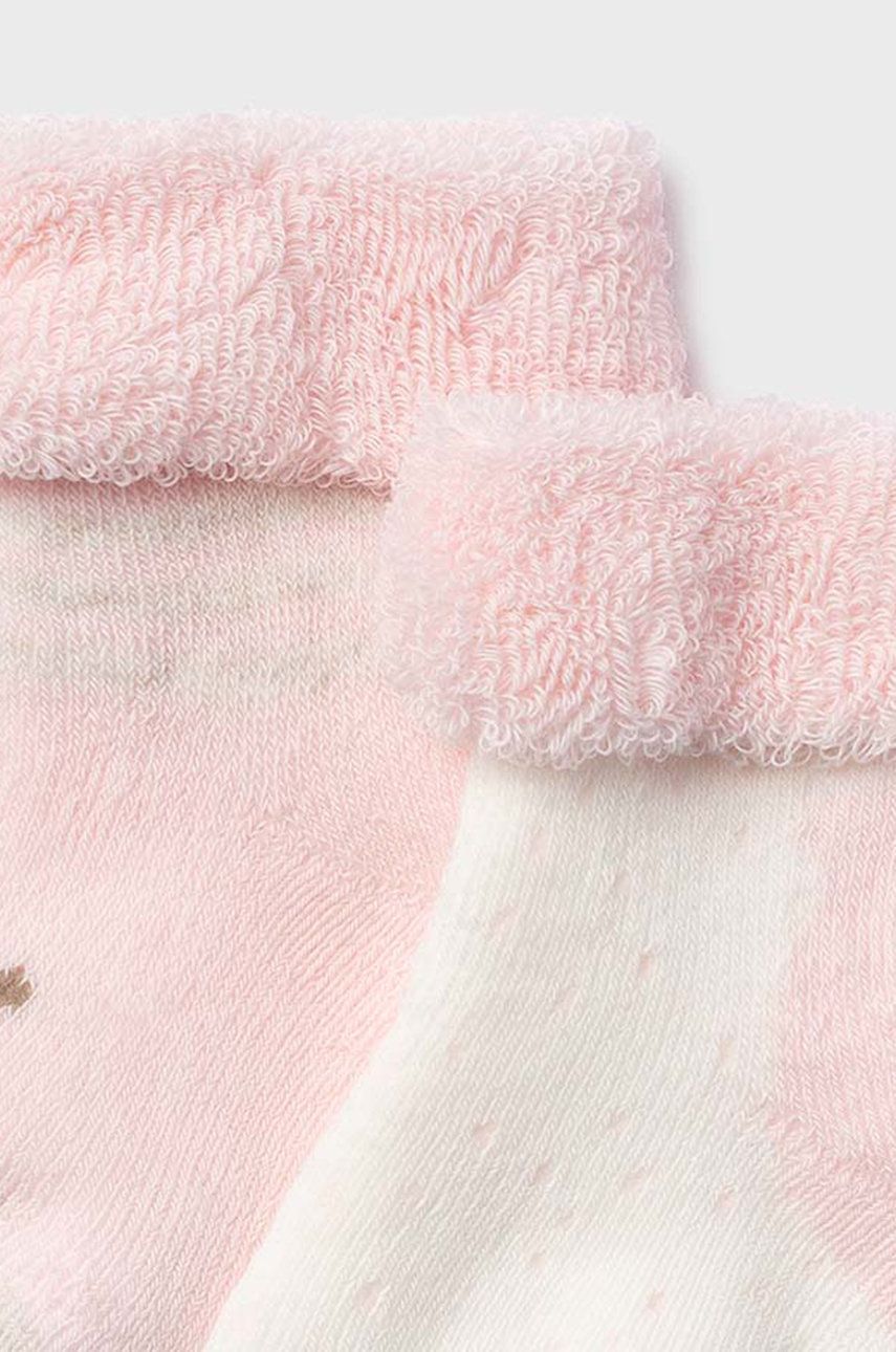 

Детские носки Mayoral Newborn (4-Pack) цвет розовый