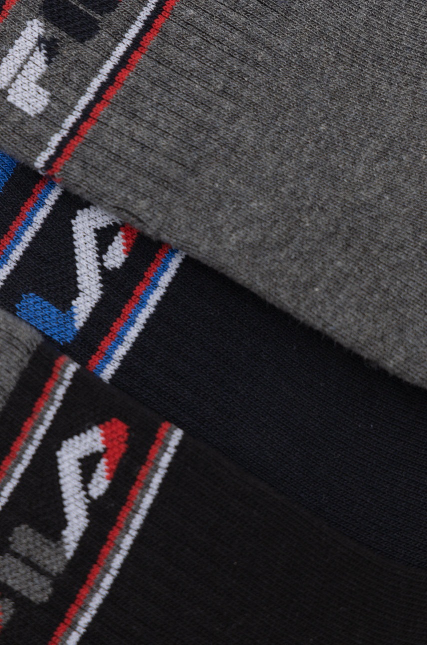 

Детские носки Fila (3-pack) цвет серый