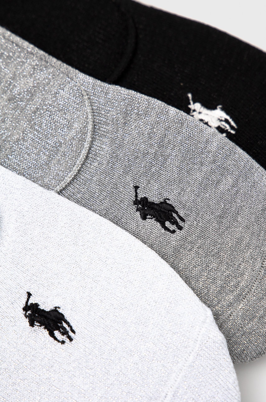 

Носки Polo Ralph Lauren (3-pack) женские цвет серебрянный