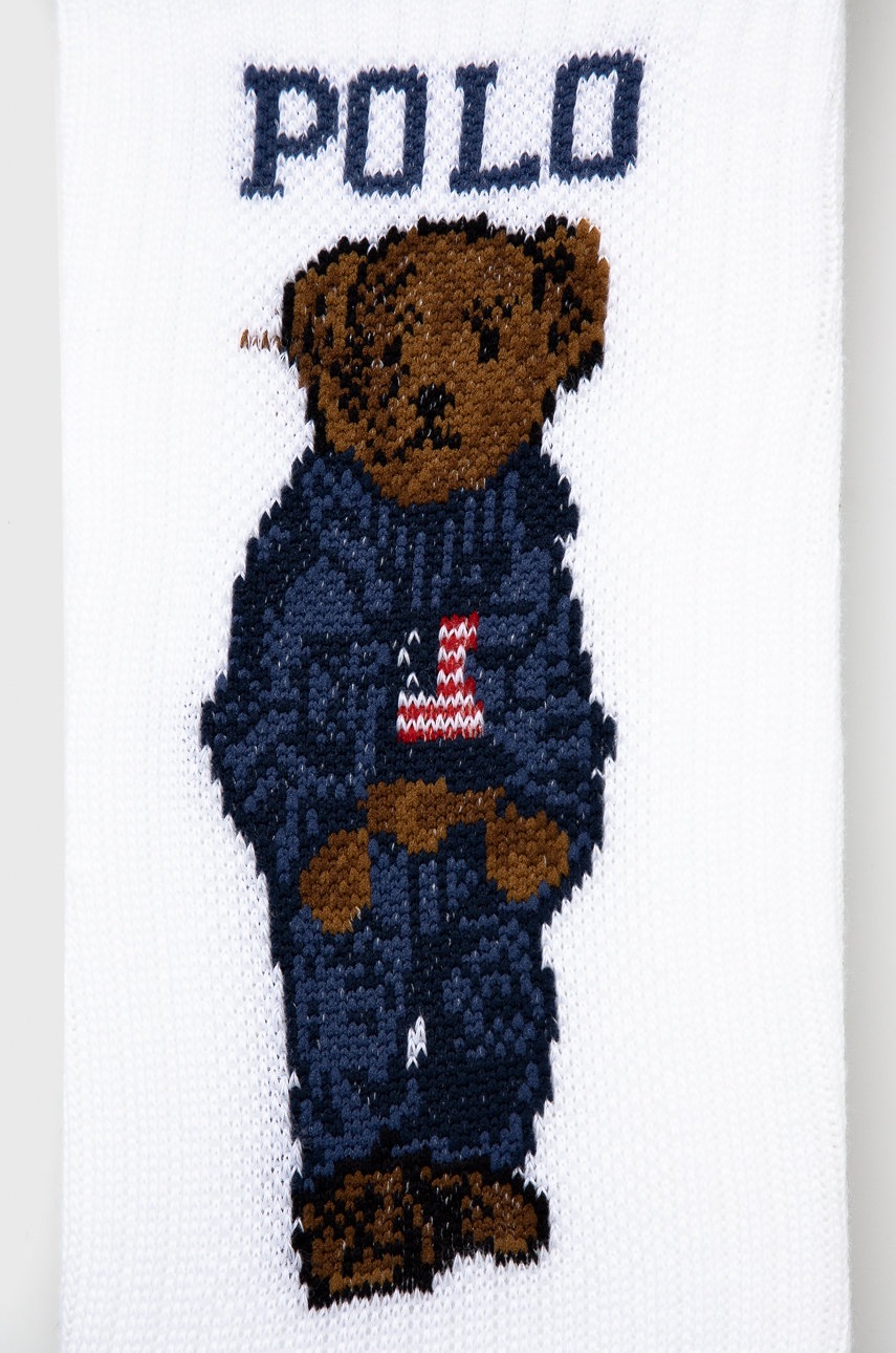 

Шкарпетки Polo Ralph Lauren (3-pack) жіночі колір синій