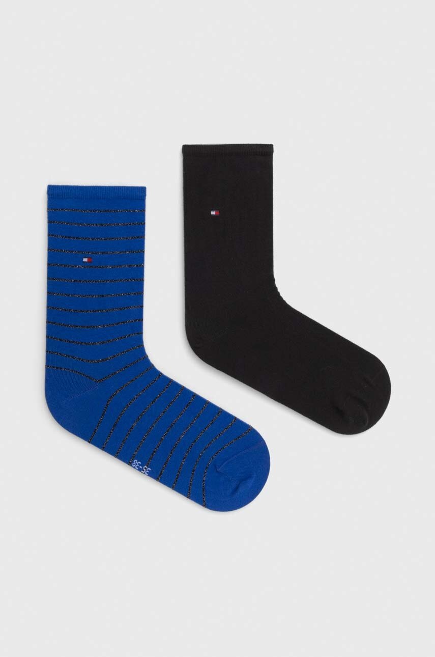 

Шкарпетки Tommy Hilfiger 2-pack жіночі колір чорний